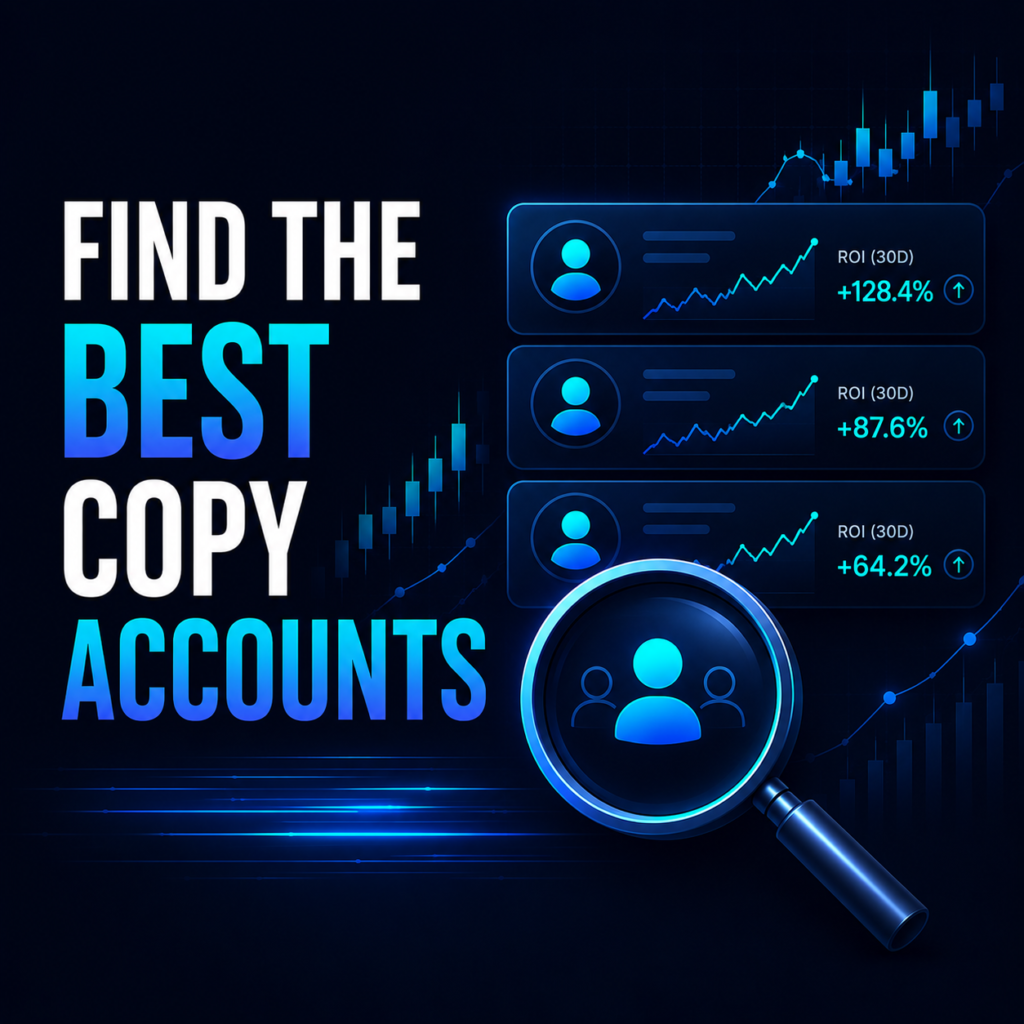 Find Copy Accounts and Copier Trading
